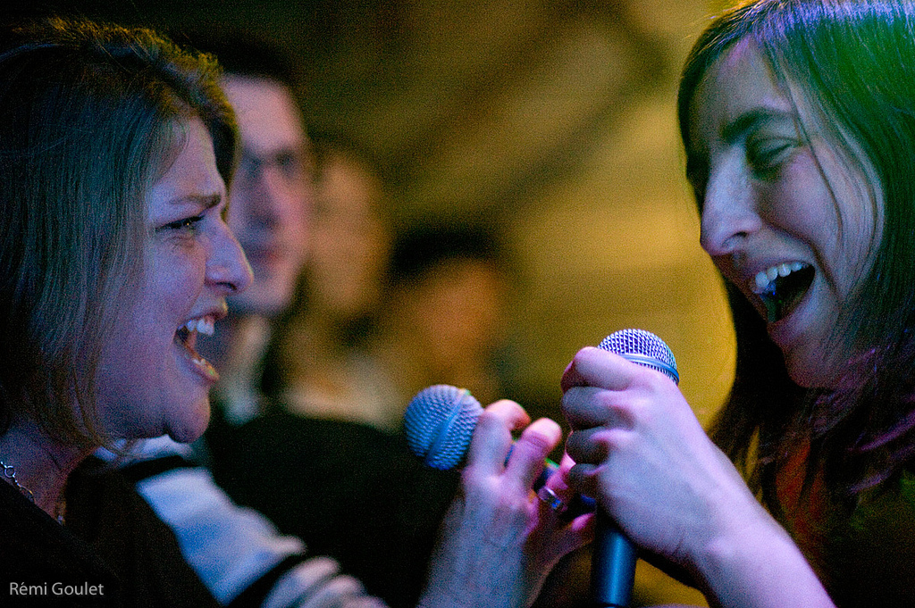 Resistenz & Alex d'After The Bees  //  en concert au Cabanier, 2010-2011